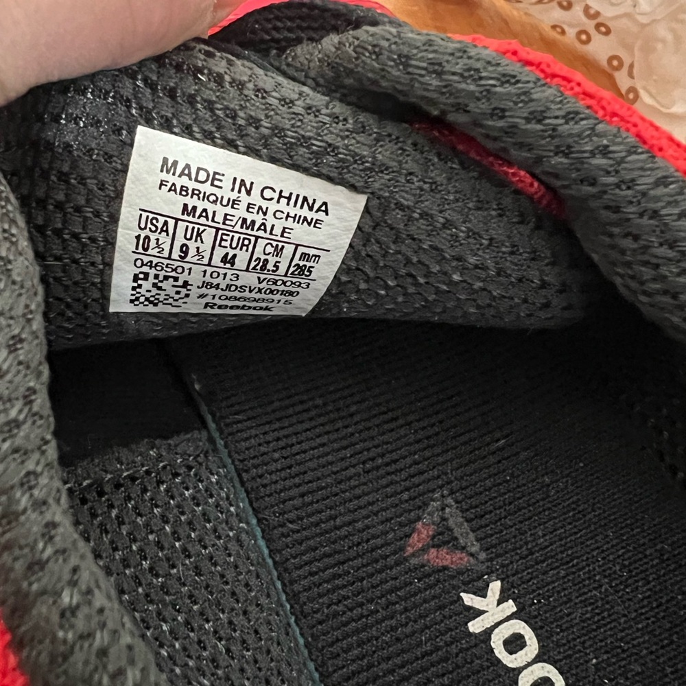 Men’s Reebok One Trainer 1.0 Red - Picture 5 of 5